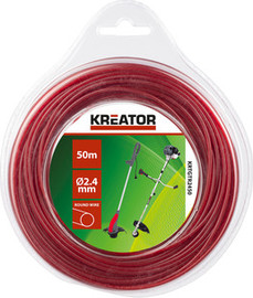Varo חוט ניילון עגול לחרמש 2.4 מ"מ 50 מ'  KRTGTR2450